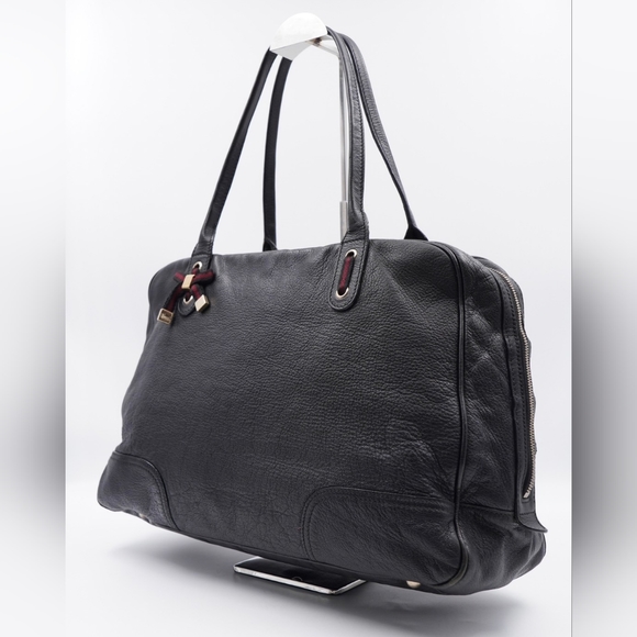 AD29❤️ GUCCI Calfskin Princy Boston Weekender Bag - Picture 5 of 16